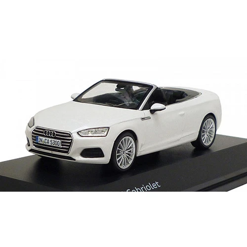 AUDI A5 CONVERTIBLE GLACIER 2017 WHITE 1:43 Norev Auto Stradali Modellino Nuovo - Immagine 1 di 1