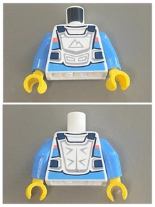 LEGO White Torso Sport Mountains Logo 973pb4471c01 cty1326 cty1488 Set 60341 - Picture 1 of 1