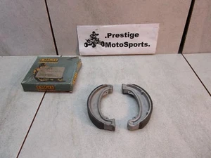 Emgo Front Brake Shoes! honda 89-90 xr250 78-81 xl250 80-82 cm200 91-08 cb250 - Picture 1 of 3