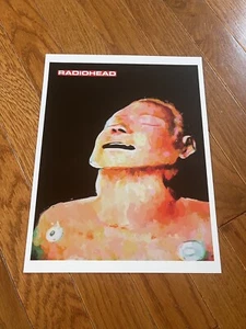 RADIOHEAD THE BENDS Art Print Photo 11" x 14" THOM YORKE Poster Alternative - Picture 1 of 1