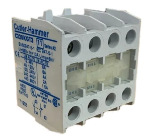 C320KGT3-A2 Cutler Hammer Top Mount Auxiliary Contact -NEW --SES - Picture 1 of 2