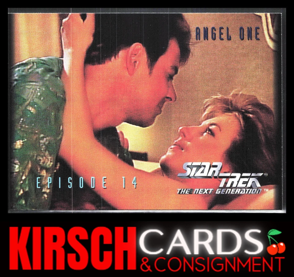 Angel One 1994 SkyBox Star Trek: The Next Generation Season 1 #51 - Image 1 of 2