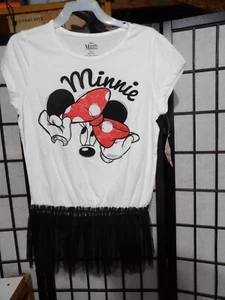 Disney Minnie Mouse Shirt Size XL 14/16 Girls New With Tags NWT - Picture 1 of 3