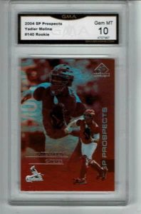2004 Yadier Molina Upper Deck SP Top Prospects Rookie Gem Mint 10 #140 - Picture 1 of 1