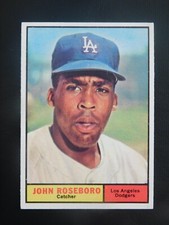 1961 Topps Baseball Card #363 John Roseboro  (NM)