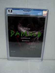 CGC BATMAN: DAMNED #3 ETIQUETA NEGRA CALIFICADO: 9,8 PÁGINAS BLANCAS CON CERTIFICADO DE AUTENTICIDAD - Imagen 1 de 11