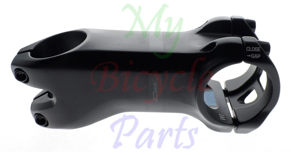 Shimano PRO PLT Alloy Road Bike Stem +/- 17° Black 1-1/8" 31.8x80mm New Version - Image 1 of 1