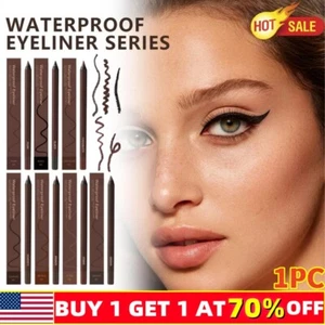Persona Eyeliner Pencil Waterproof, 24 Hr Waterproof Duo Sharpenable Eye Pencil - Picture 1 of 21
