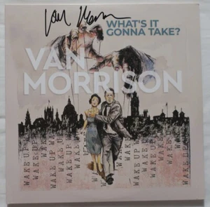 Van Morrison Signed What's It Gonna Take Autographed Album Cover JSA #XX91340 - Picture 1 of 3