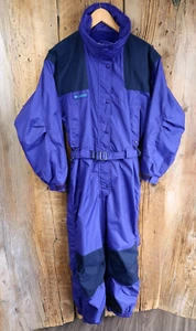 Columbia Dark Blue One Piece Ski Suit Snowsuit Women's Size Small - Picture 1 of 7