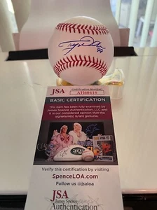 PHILADELPHIA PHILLIES TIJUAN WALKER SIGNED OFFICIAL MAJOR LEAGUE BALL JSA COA - Picture 1 of 2
