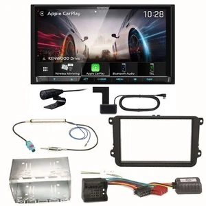 Kenwood DMX8021DABS Android Auto Einbauset für Seat Leon Alhambra Altea XL - Bild 1 von 1