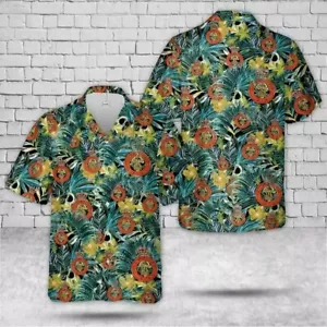 Camicia hawaiana fanteria leggera canadese principessa Patricia's esercito canadese NUOVA - Foto 1 di 2