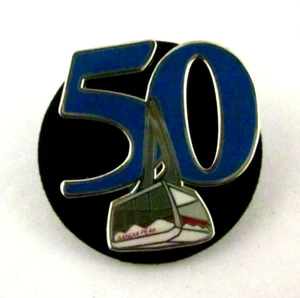 Sandia Tram 50 Year Metal Pin 1 1/4" - Picture 1 of 2