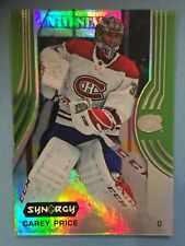 CAREY PRICE 2019-20 UD Synergy Hockey GREEN Parallel SP #13 Canadiens