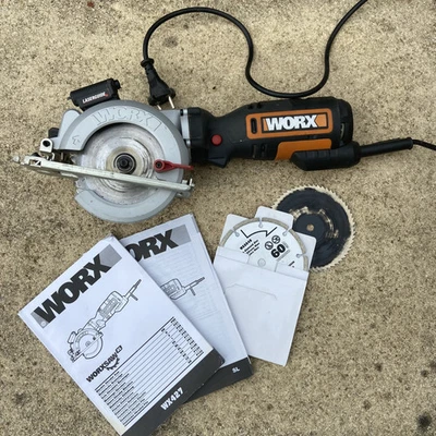 WORX Circular Saw WX427 Worxsaw XL Compact  corded with case - Image 1 of 4