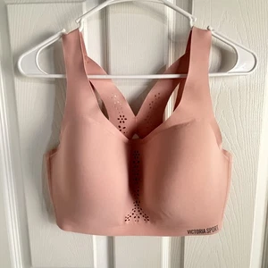 Victoria's Secret Victoria Sport Angel Max Bra Pink Cutout Floral Size 36DD - Picture 1 of 5