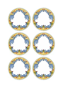 Limoncello Collection Speiseteller, 6er Set - Bild 1 von 2