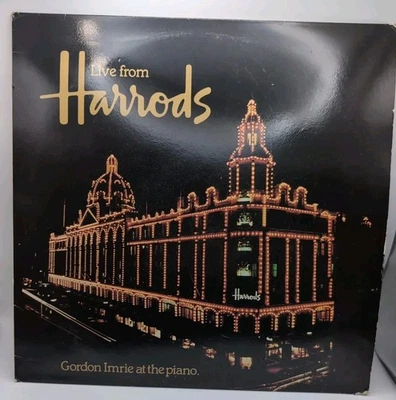 Gordon Imrie LIVE FROM HARRODS Jazz Easy Pop LP Bechstein Piano London PROMO - Image 1 of 4
