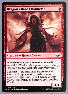 Dragon's Rage Channeler - 121 - Modern Horizons 2 (MH2) MTG - Image 1 of 4