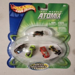 Hot Wheels Atomix Speed Machines Micro Vehicles 2003 Mattel New Sealed - Picture 1 of 3