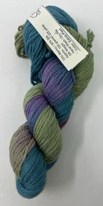 1 Hank Cherry Tree Hill Merino Silk Yarn 225 Yards SALVIA PLANT Colorway - Picture 1 of 4