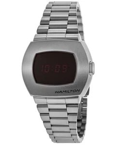 Nuevo Reloj Hombre Hamilton PSR Digital Cuarzo Acero Inoxidable H52414130 - Imagen 1 de 5