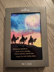 Hallmark Tarjeta de Navidad Tres Reyes Paquete de 16 *NUEVO* - Imagen 1 de 2