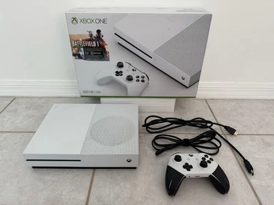Microsoft Xbox One S Battlefield 1 Bundle 500GB Home Console - White - Image 1 of 4