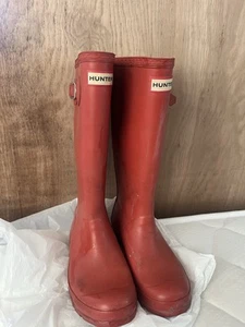 Hunter Original Red Wellies - Picture 1 of 5