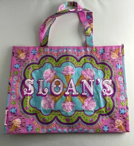 Reusable Shopping Bag Sloan’s Ice Cream Pink Teal Purple Gummy Bears - Picture 1 of 13