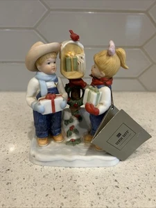 2004 Home Interiors Denim Days "Sharing the Joy of Christmas" Figurine 57064-04 - Picture 1 of 9