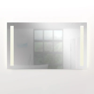 AcquaVapore Badspiegel, Badezimmer Spiegel, Leuchtspiegel mit Spiegelheizung 100 - Bild 1 von 4