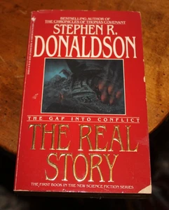 The Real Story ~ Stephen R. Donaldson ~ 1992 Bantam PB 1PR - Picture 1 of 2