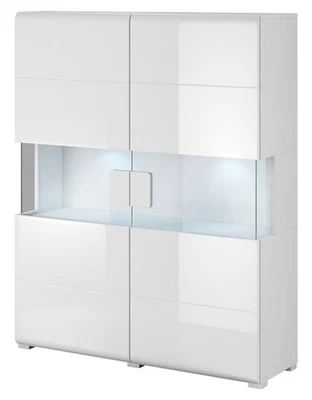 Highboard Tartu Kommode 121x37x153cm Farbe wählbar - Bild 1 von 3