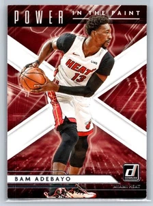 Donruss #4 Bam Adebayo Power in the Paint 2021-22 - Imagen 1 de 2