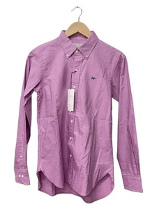 SCYE BASICS Long Sleeve Shirt 40 Cotton PNK 5215-31506.1 - Picture 1 of 9