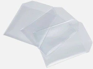 1000 x Pochette CD DVD CD avec Rabat 100 Microns Portefeuille Transparent Plastique Haute Qualité - Photo 1/1