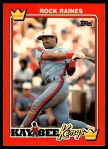 1990 Topps Kay-Bee Kings of Baseball Rock Raines Montreal Expos #24 - Picture 1 of 2