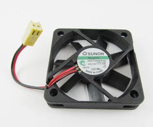10pcs DC Cooling Fan Sunon KDE1205PFV2 50x50x10mm 5010 12V 11CFM 2pin Connector - Picture 1 of 2