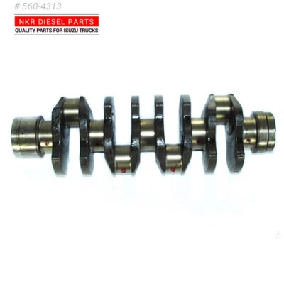 Crankshaft For Isuzu NPR NPR-HD NQR NRR 5.2L 4HK1 4.8L 4HE1 Casting - Image 1 of 3