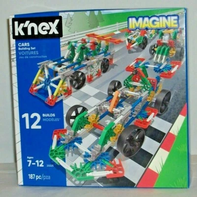 2017 KNEX IMAGINE Cars Building Set 187 Pieces - Image 1 of 3