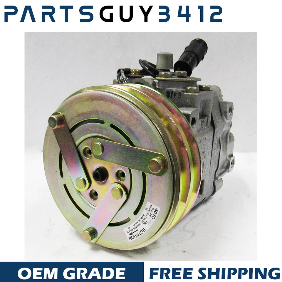S0A438A200 OEM A/C Compressor w/ Clutch for Subaru Brat DL GL GL-10 Standard XT Foto 1 de 4