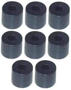 8 Gummifüße 38x33 stahlverstärkt Adam Hall 4913 Gummifuß Gerätefüße Gehäusefüße - Bild 1 von 4