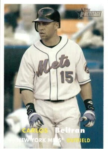 2006 Topps Heritage #450 Carlos Beltran - Picture 1 of 2