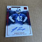 2018 Impeccable Red Auto Rookie Sp /49 John Kelly Rc #156 Rams Football (C5)