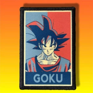 Goku DragonBall Z Morale Patch / Military Badge ARMY Tactical Hook & Loop 16 - Picture 1 of 8