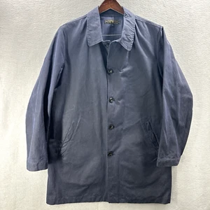 Freeman's Sporting Club gewachste Baumwolljacke Herren Large blau Regen leise adrett - Bild 1 von 17