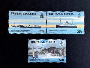 Tristan da Cunha :1993 30th Anniversary Tristan Re-settlement, MNH Set. - Picture 1 of 1