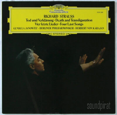 KARAJAN RICHARD STRAUSS DEATH AND TRANSFIGURATION DGG ED.1 STEREO 2530368 NM - Image 1 of 3